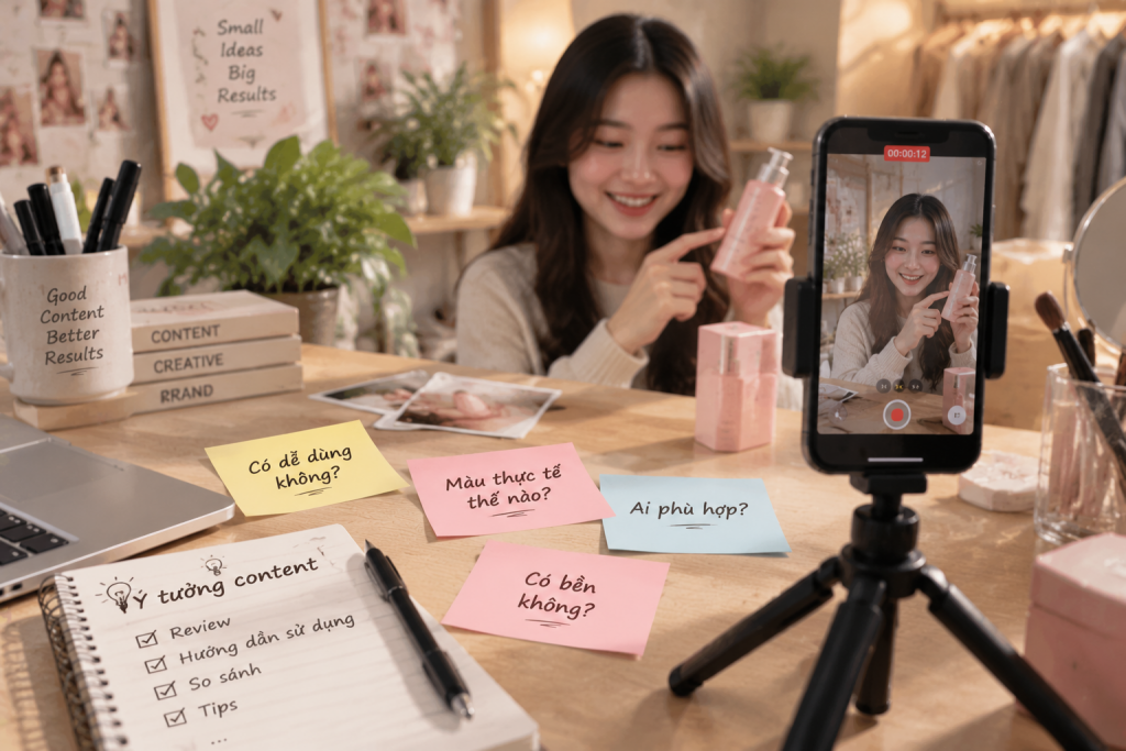 Marketing truyền miệng là gì khi chuyển câu hỏi khách hàng thành nội dung KOC