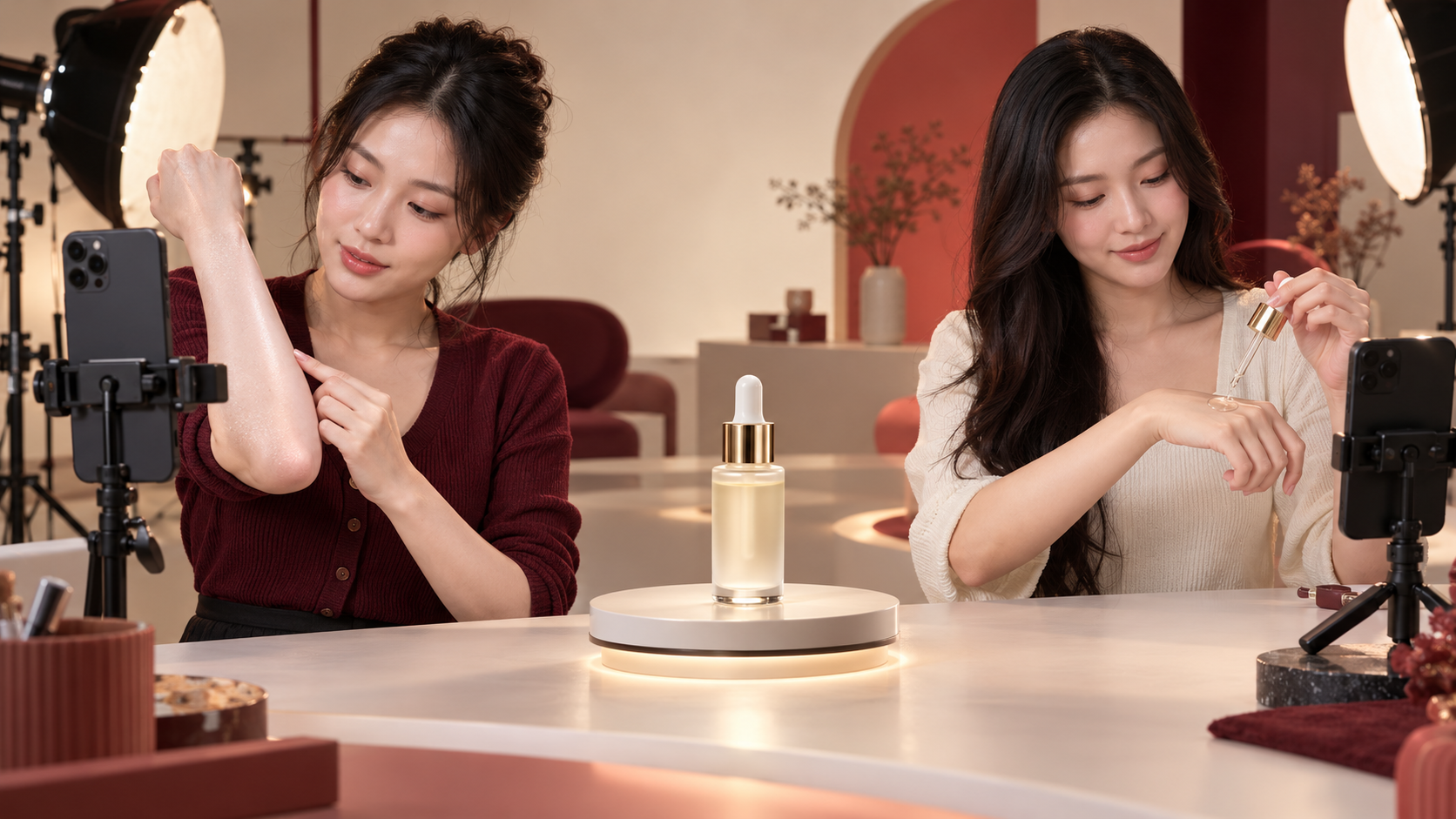 Test angle video KOC với hai góc nội dung khác nhau cho cùng sản phẩm