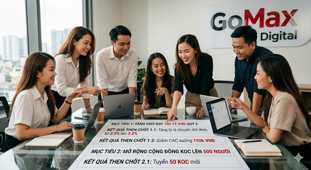 Để có mức tăng trưởng 200% ở quý I 2026: GOMAXDIGITAL đã làm gì?