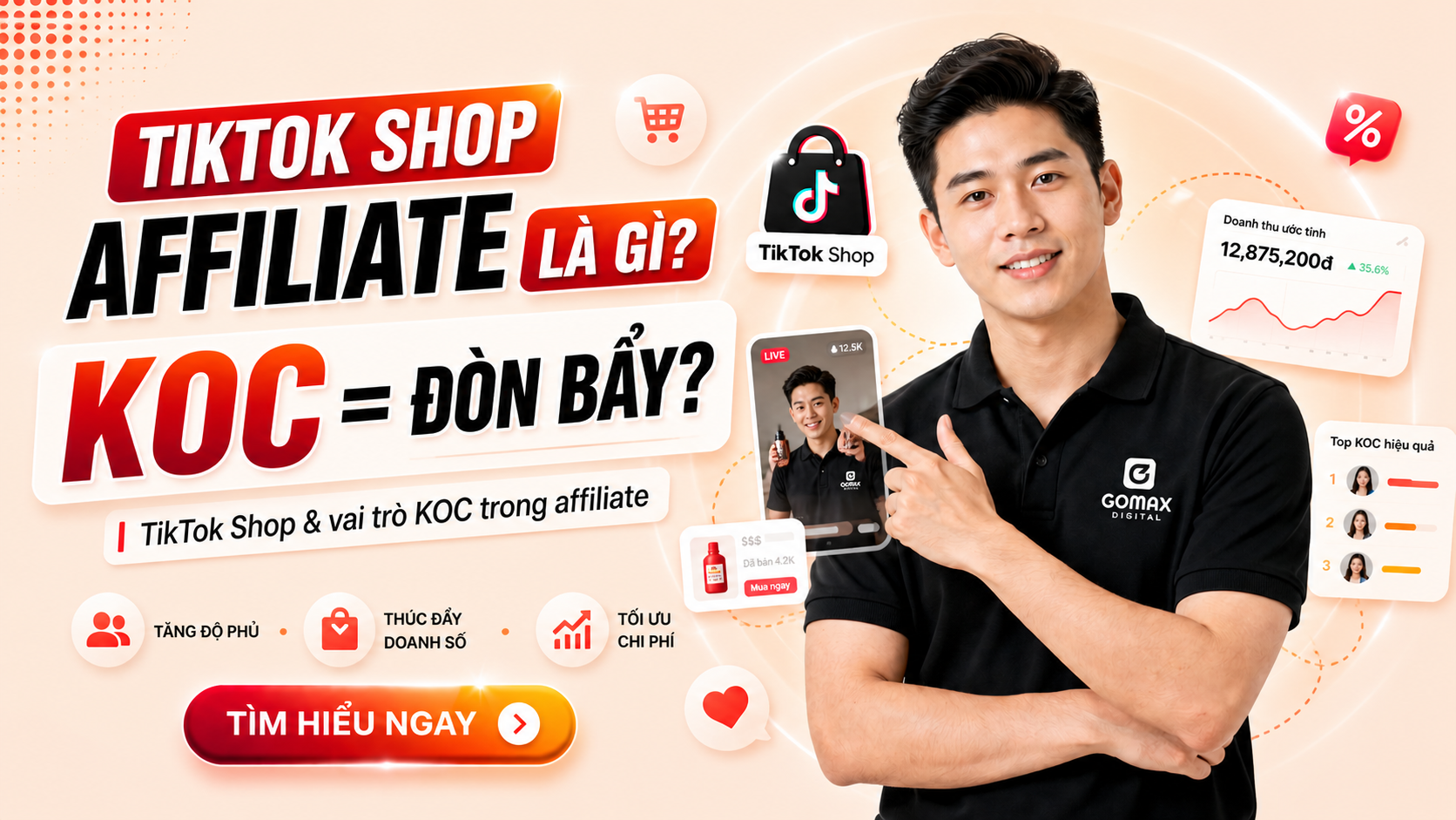 TikTok Shop Affiliate là gì? Vì sao KOC là đòn bẩy quan trọng của affiliate?