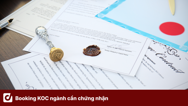 Booking KOC ngành cần chứng nhận: Điều gì tạo nên niềm tin trước khi mua?