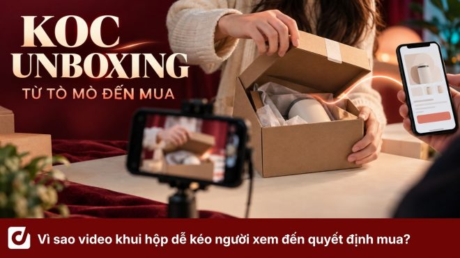 KOC unboxing đồ tiện ích: Vì sao video khui hộp dễ kéo người xem đến quyết định mua?