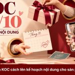 Chiến dịch KOC 20/10: Cách lên kế hoạch nội dung cho sản phẩm quà tặng