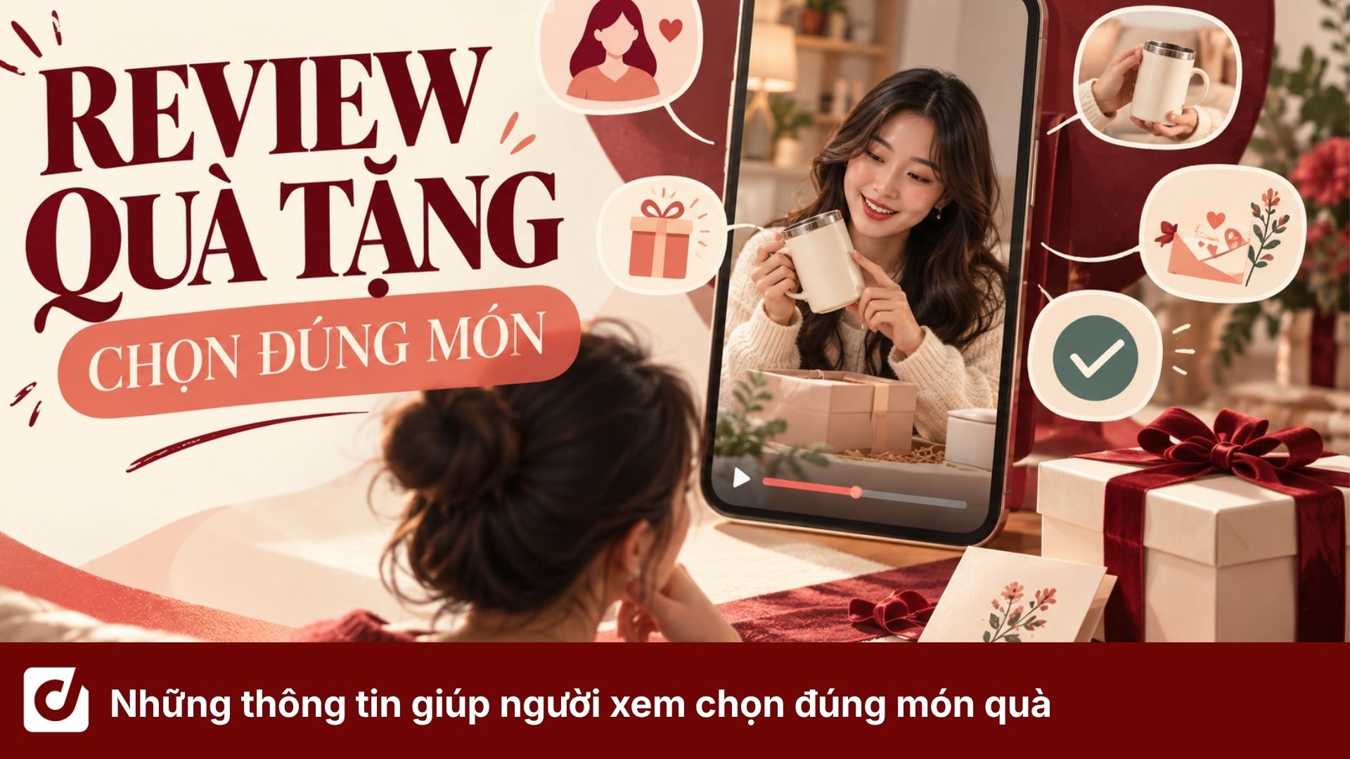 Video review quà tặng: Những thông tin giúp người xem chọn đúng món quà